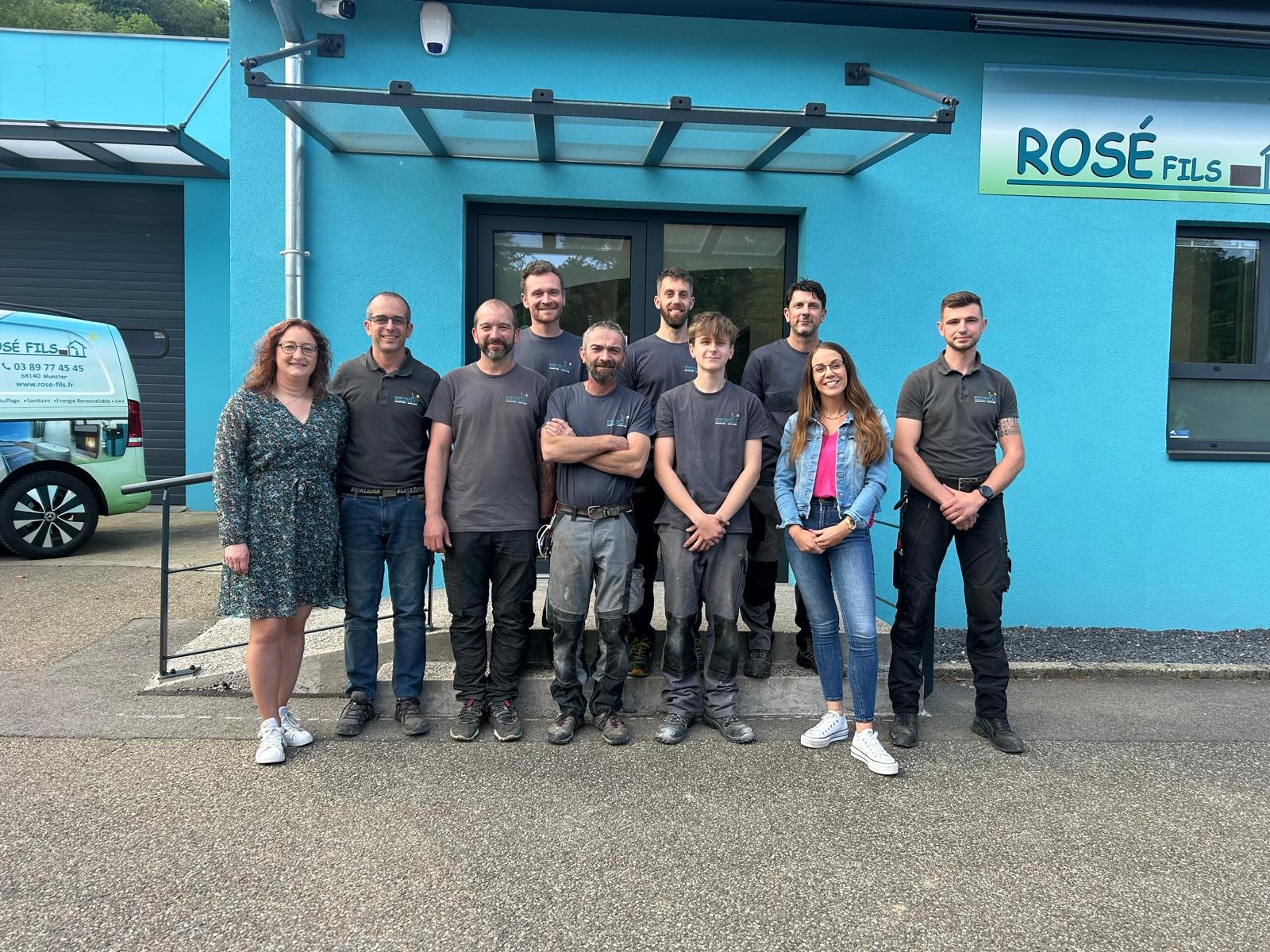 EQUIPE BATIMENT_4 | Rosé Fils Chauffagiste et spécialiste salle de bain à Munster, Colmar et Wintzenheim Guebwiller